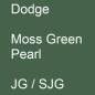 Preview: Dodge, Moss Green Pearl, JG / SJG.